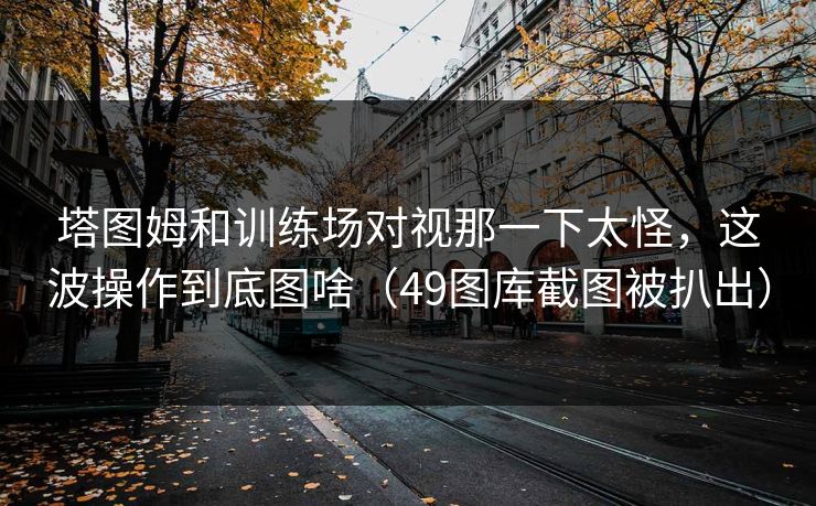 塔图姆和训练场对视那一下太怪，这波操作到底图啥（49图库截图被扒出）